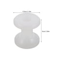 thumbnail image 2 of BESTYASH Marine White Nylon Anchor Roller Replacement Boat Anchor Accessories with Easy Installation, 2 of 6
