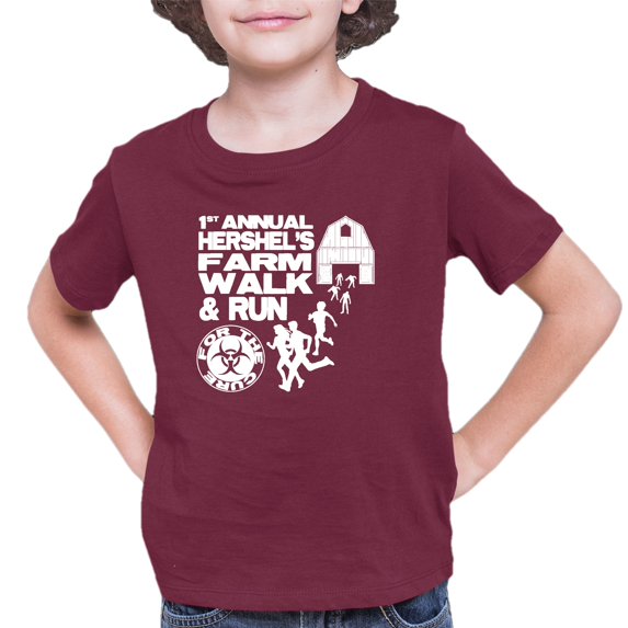 Youth First Annual Hershel's Farm Walk & Run For The Cure T-Shirt