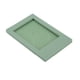 thumbnail image 5 of Marco de fotos de plástico rectangular de escritorio clásico con soporte para Fujifilm Instax Mini de 3 pulgadas, color verde aguacate., 5 of 14