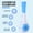 Blue, variant on The Breather Respiratory Muscle Trainer, Adjustable Resistance Lung Breathing Exerciser for Inspiratory & Expiratory Training, Improve Lung Capacity