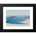 thumbnail image 2 of Claude Monet 24x18 Black Modern Framed Museum Art Print Titled - On the Edge of the Christiania Fjord (1895), 2 of 5