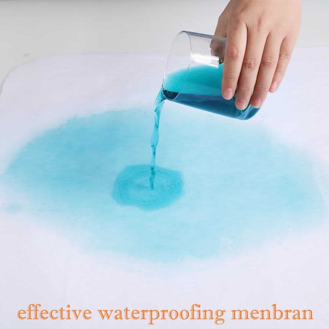 Shunjie.Home 2 Pack Waterproof Crib Mattress Protector Pad 27" x 39", Washable Flannel Crib Pad