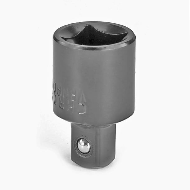 Adaptador De Llave Adaptador reductor de impacto Llave de tubo 3/8 Trinquete neumático de accionamiento de 1/2 (1/2 a 3/8) Sywqhk Para estrenar