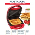 thumbnail image 2 of Sandwichera Compacta Nostalgia Roja con Control de Porciones, 2 of 3