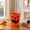 Orange, variant on Halloween Treat Bag, Black Reusable Bat Goody Tote Bucket, Portable Felt Basket for Halloween Party Favor Supplies