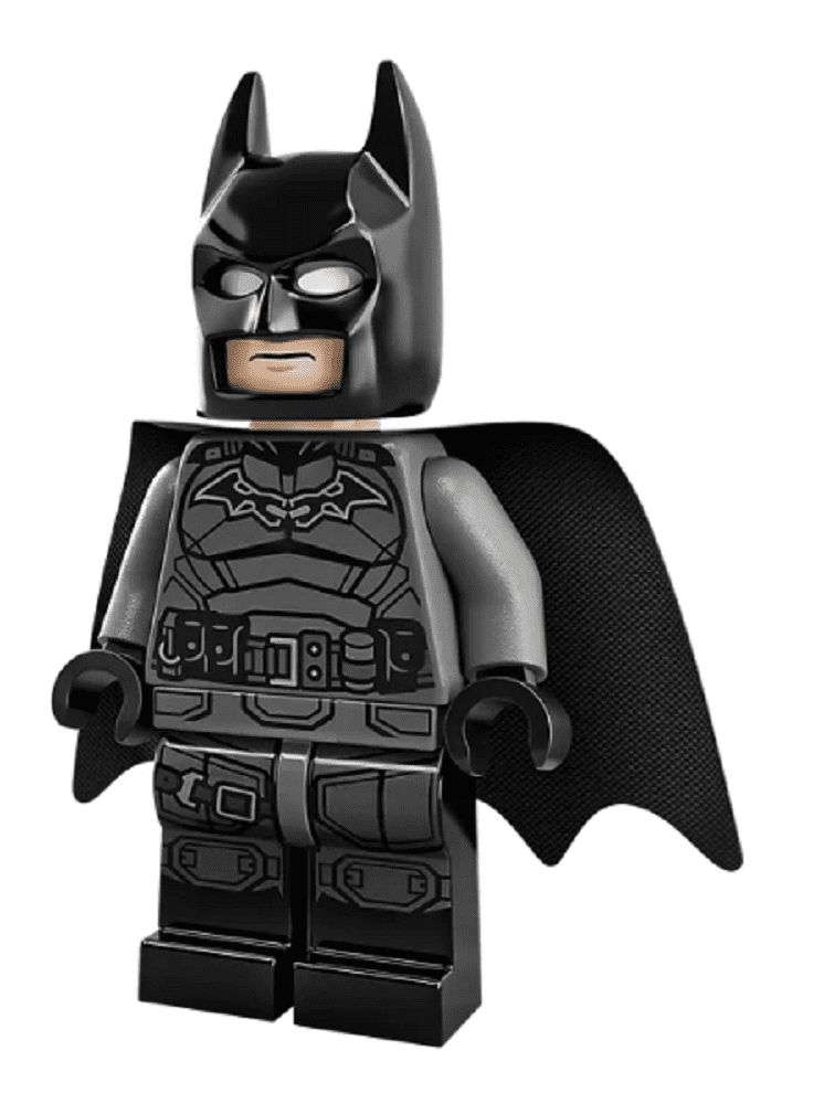 Custom Designed Minifigure Black Mask Superhero Printed On LEGO Parts 