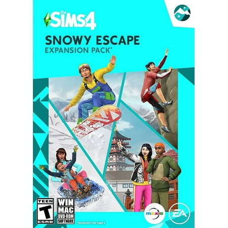 UPC: 0014633378870 | The Sims 4: Snowy Escape Expansion Pack – PC