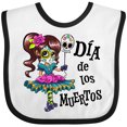 thumbnail image 3 of Inktastic Día De Los Muertos Girl Boys or Girls Baby Bib, 3 of 4