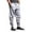 Gray, variant on Men's Fleece Jogger Sweatpants with Pockets MJ13121 - Charcoal - Large