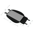 thumbnail image 4 of FH Group Coussin de Siège Rembourré en Simili Cuir avec Poche de Rangement avant Gris - 1Pc, 4 of 7