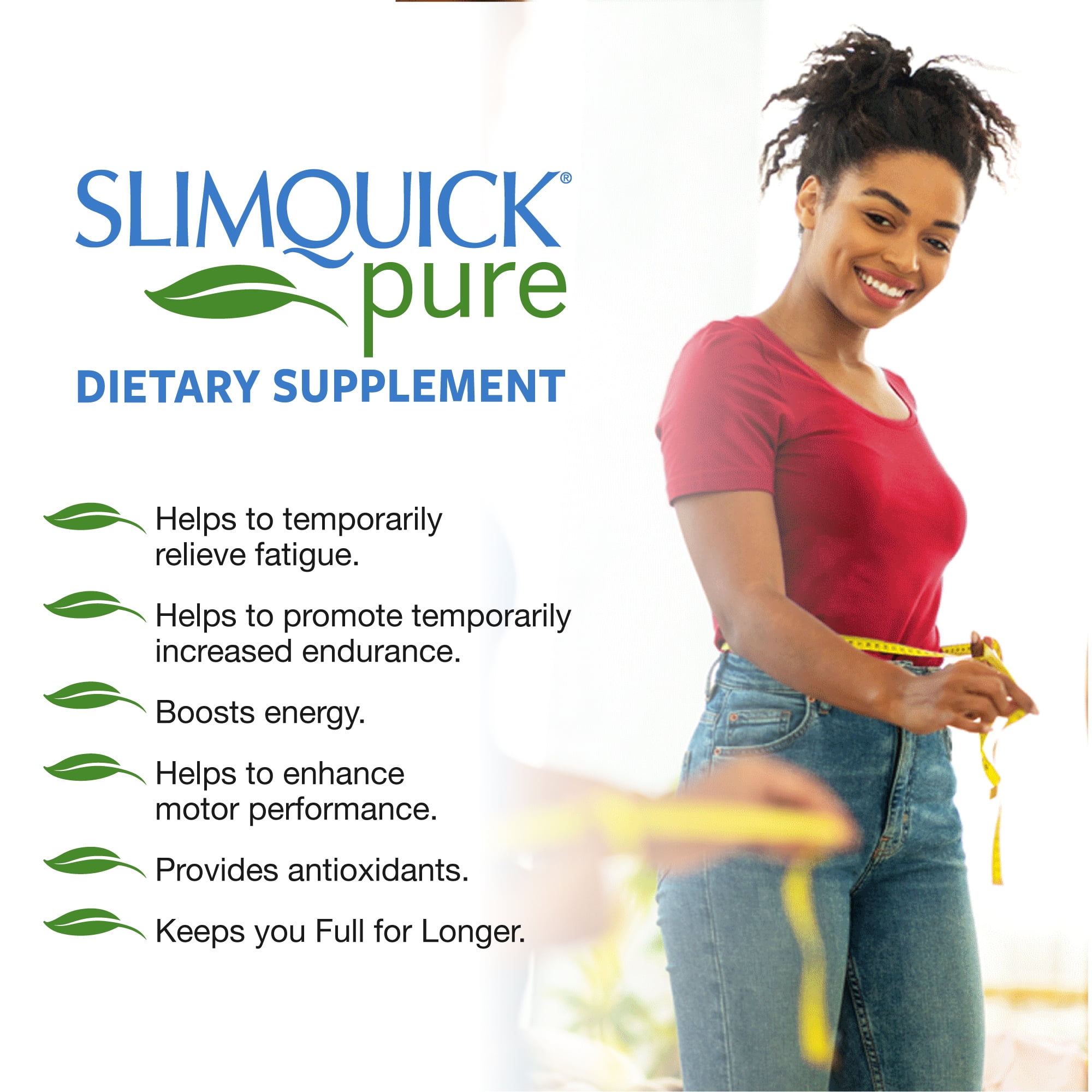 Slimquick Pure Weight Loss Dietary Supplement Extra Strength Caplets - 60  CT 