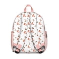 thumbnail image 3 of Stylish Cherry Illustration Backpack, Cute Small School Bag with Sweet Fruit Pattern, Lightweight and Compact for Daily Use, 3 of 6