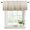 Brown, variant on Navy Blue Ombre Curtain Valances for Windows, Kitchen Valance Window Treatments Panel 2 Pack, Modern Abstract Art Gradient Aesthetics Rod Pocket Short Curtains for Bathroom Bedroom 42 x 12 Inch