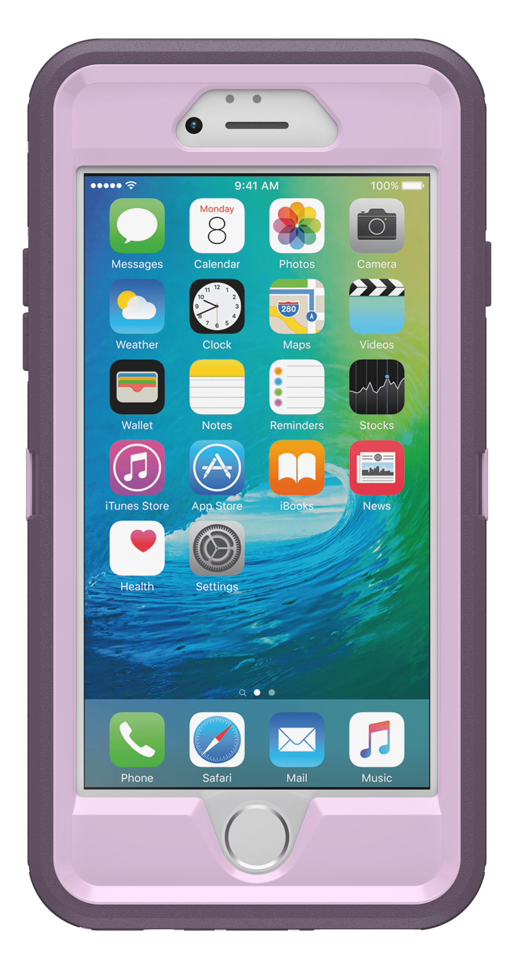 OtterBox Defender Pro Series Case for iPhone 6/6s, Purple Nebula