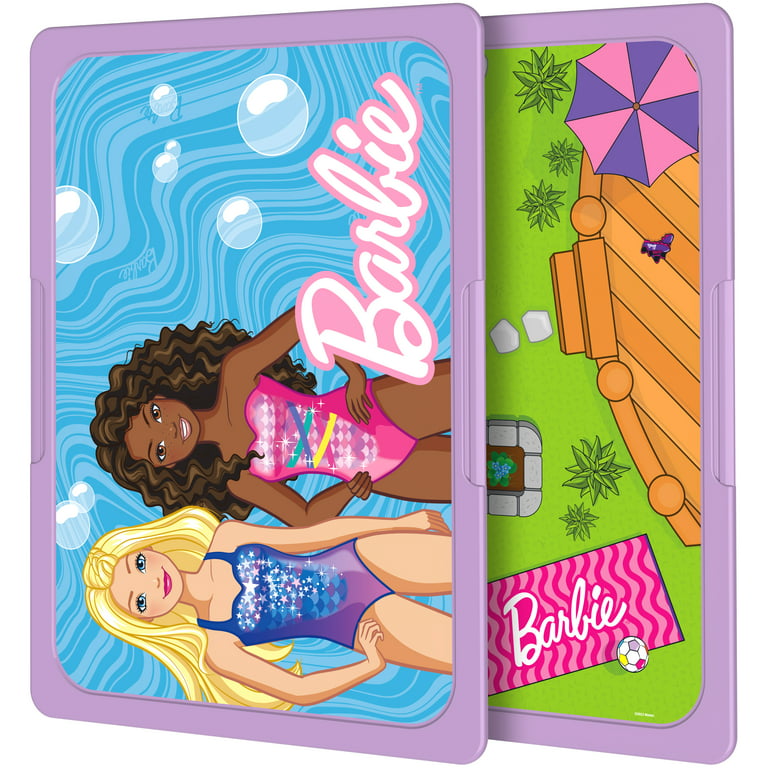 BARBIE - Serviette De Plage Barbie 70x140 cm - 100% Coton - 300