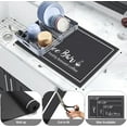 thumbnail image 4 of 12x20in Absorbent Coffee Bar Mat: Coffee Cup Pattern for Countertops – Fits Under Coffee Maker Espresso Machine – Elegant Kitchen Counter & Dining Room Decoration, 4 of 6