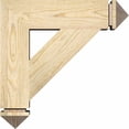 thumbnail image 3 of Ekena Millwork 3 1/2"W x 20"D x 20"H Balboa Traditional Smooth Bracket, Douglas Fir, 3 of 4