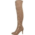 thumbnail image 2 of Journee Collection Womens Trill Faux Suede Over-The-Knee Boots, 2 of 2