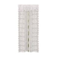 thumbnail image 3 of Floral Lace Sheer Tie Up Curtain 31.5W x 39.37L Inch Adjustable Rod Pocket Light Filtering Curtain for Kitchen Farmhouse, 3 of 6