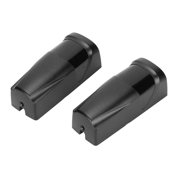 Alarma de haz infrarrojo de un solo haz para puerta, resistente al agua, sensores de haz infrarrojo de alta sensibilidad para escuelas, hogares, color negro