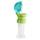 thumbnail image 3 of Botella de agua con tapa de paja antiderrames para niños y niñas, a prueba de fugas, bonita para bebidas de jugo Verde Azul, 3 of 9