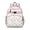 White Princess Castle, variant on White Princess Castle Pattern Backpack for School,Cute School Bag,Schoolbag with Adjustable Shoulder Straps & Padded Back,15.25"x11.5"x5.25"