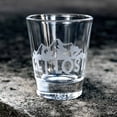 thumbnail image 2 of 2oz Get Lost Shot glass, 2 of 2
