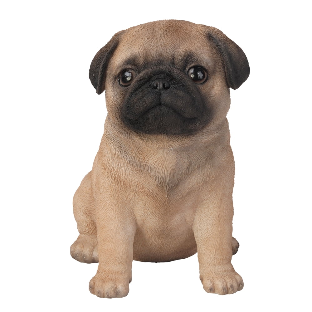 6.5 inches Pug Puppy Figurine Statues Collectible - Walmart.com