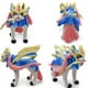 thumbnail image 5 of Peluche de Pokémon brillante Gyarados Charizard Mega Rayquaza Hisuian Zorua Ho-Oh Lucario Butterfree Anime Peluche de peluche Regalo de Navidad para niños, 5 of 5