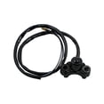 thumbnail image 1 of Piezas de montaje de reparación de interruptor de manillar de motocicleta a prueba de agua para bicicleta eléctrica Negro Macarena interruptor del manillar, 1 of 8