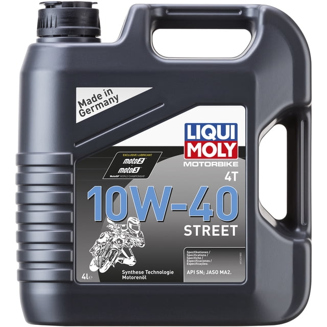 Racing 4T 10W40 4L Aceite De Motor De Tecnología Sintética LIQUI MOLY .