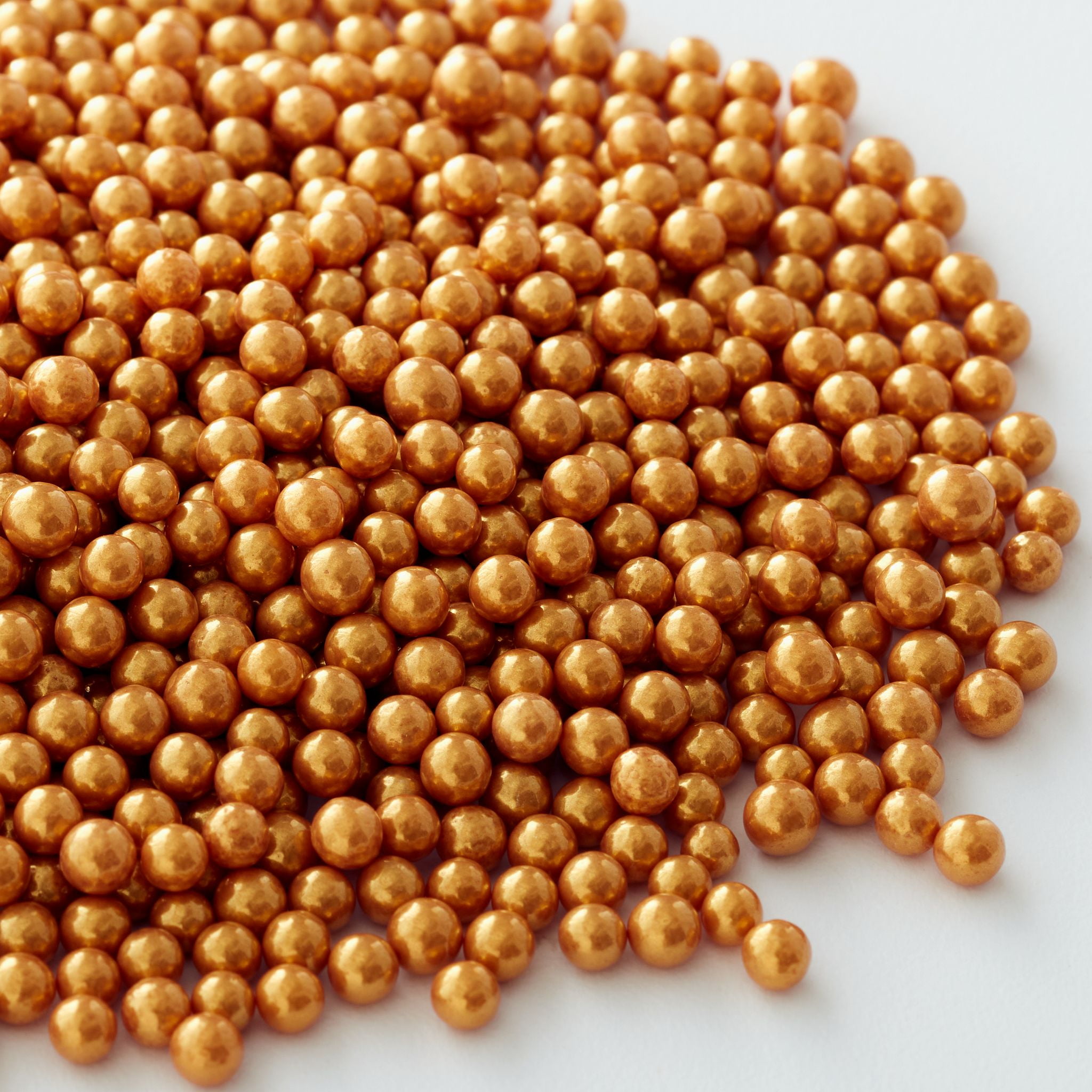 Wilton Gold Sprinkles Metallic Sugar Pearls 4.8 oz. Bottle