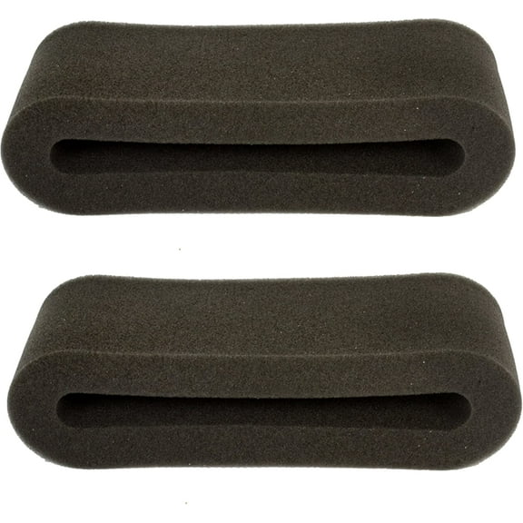 HQRP 2-pack Outer Circular Filters for Bissell PowerForce Helix Bagless 1240, 1240U, 1240V, 1240W Upright Vacuums