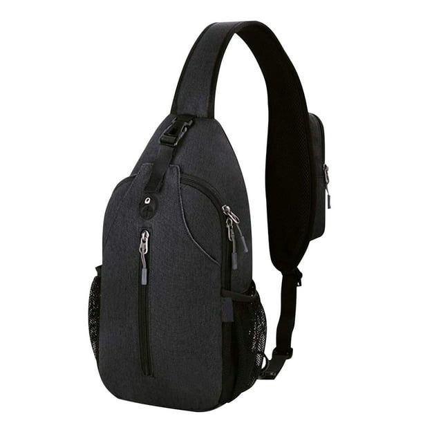 Mochila bandolera bandolera para viajes, senderismo y pecho