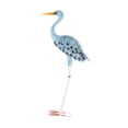 thumbnail image 4 of Estatua de garceta azul, arte de patio de Metal, paisaje acuático, escultura de Animal, decoración de jardín para porche, sala de estar, patio,, 4 of 8