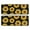 Black Yellow Sunflower, variant on Kitchen Rugs Sets Of 2,White Butterfly Bee Sunflower Pattern Anti Fatigue Kitchen Mat Rugs Non Slip Washable,Decorative Kitchen Floor Mats for Kitchen,Sink,Laundry,17"x47" 17"x47"