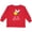 Red, variant on I'm the Queen- cute queen bee Boys or Girls Long Sleeve Toddler T-Shirt