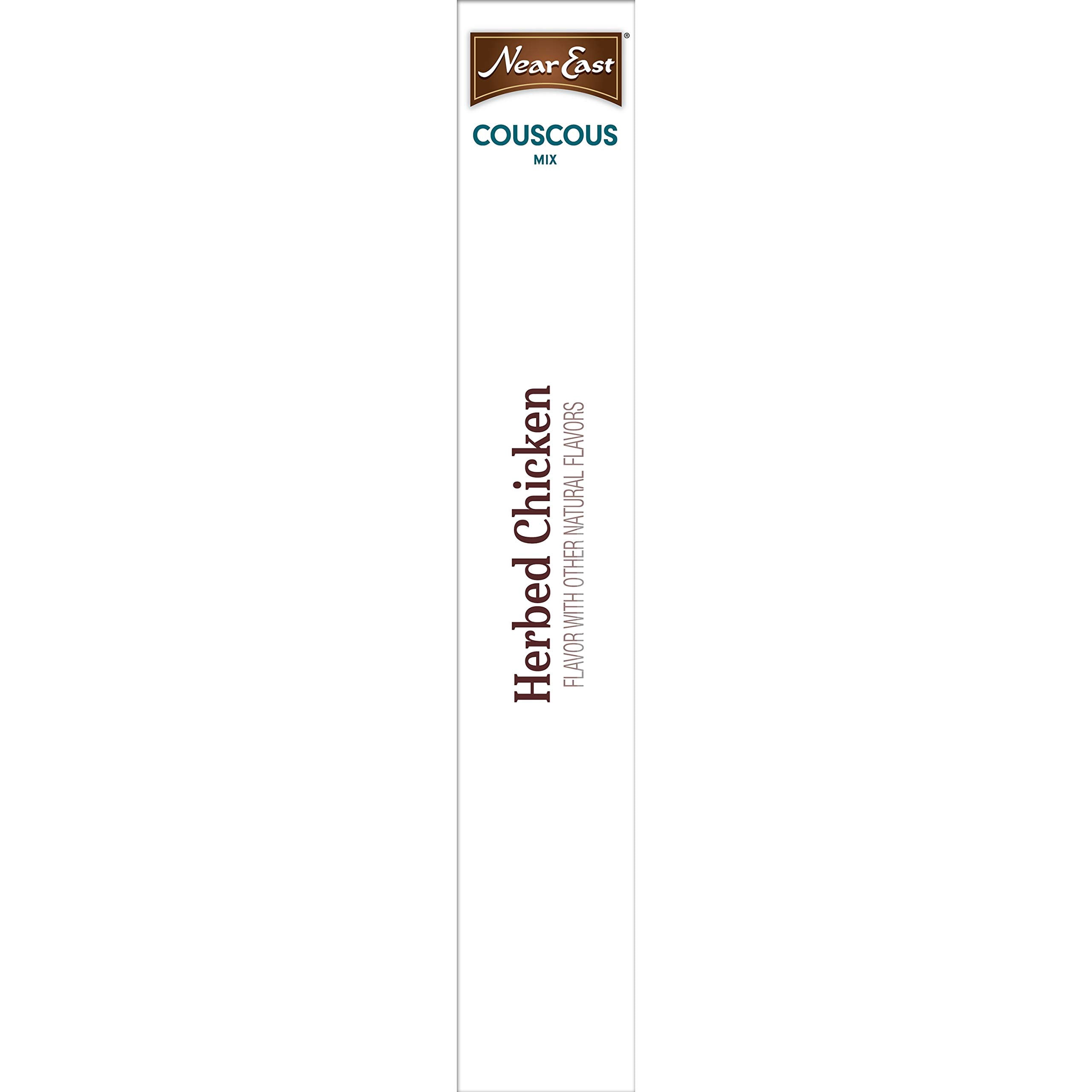 Near East Couscos Mix, Herbed Chicken (Pack of 12 Boxes)