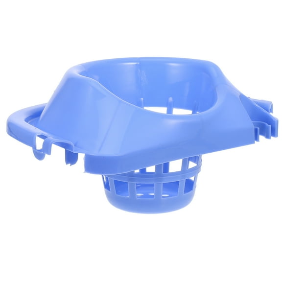 OUNONA Mop Bucket with Squeeze Basket, Foldable Indoor Hanging Pot, Mopping Bucket Accessories