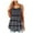 Dark Gray womens tank tops, variant on up to 60% off Gifts Usmixi Womens Tank Tops Beach Fashion Plus Size Flowy Pleated Strap Camisole Shirts Summer Trendy Striped Print Crewneck Sleeveless Shirts Blouse Blue l