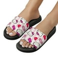 thumbnail image 5 of Hello Kitty Slides & Slippers for Women & Men Summer Non Slip Shower Sandals Beach Shoes for Home Garden Bathroom Pool Gift, 5 of 8
