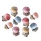 thumbnail image 3 of Botones Perlas de imitación cuentas redondas de decoración de metal sin costura para ropa Suéter de abrigo anti-exposición 10 Piezas Sweethay HA7571-10B, 3 of 6