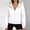 White, variant on Sevevn Women's Faux Fur Trim Hooded Zip Up Jacket Cropped Long Sleeve Soft Fleece Hoodie Coat Casual Lightweight Outerwear Gray 2XL