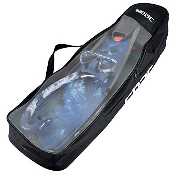 Mochila de Hombro SEAC Apnea para Aletas Largas 95x21x16 cm Negro