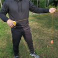 thumbnail image 2 of Blaze Line 100% Polyester Arborist Climbing Throw Line Rope 3 mm (1/8 in) 150 ft Spool Cord 350 lbs Tensile Strength (Luminous Yellow), 2 of 11