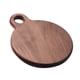 thumbnail image 2 of Tabla de cortar de madera, bandeja portátil para pan, bloque para picar carne, hornear frutas Redondo, 2 of 9
