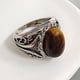 thumbnail image 4 of Qarigey Anillo De Circón Negro Para Hombres Espadas Dobles Excelente Trabajo Hecho A Mano Adecuado Para Muchas Ocasiones Ajuste Gratuito Ropa, zapatos y accesorios Miscelánea AJZ3368 Tamaño 10, 4 of 6