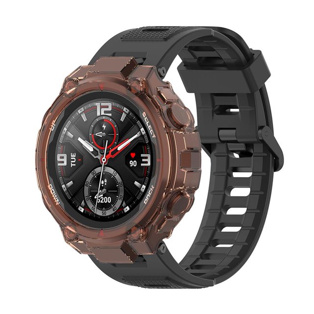 Funda transparente para reloj inteligente para Huami Amazfit T-Rex PRO/T-Rex (púrpura) Ndcxsfigh Para estrenar