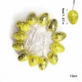 thumbnail image 3 of 12PC Easter Eggs Pendants, Hanging Decorations, Reusable Lightweight, Plastic, For Party Display, 4cm, 3 of 8