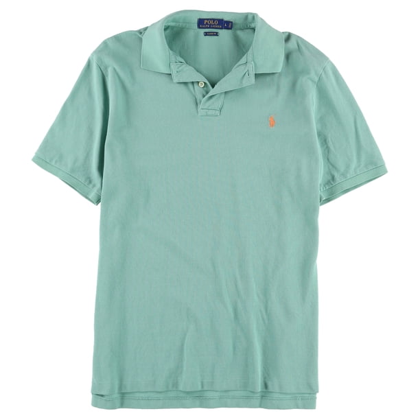 Ralph Lauren - Polo de rugby para hombre, color verde, grande Ralph Lauren polo, rugbi